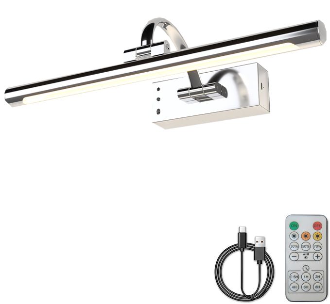 PICTURE LIGHT CHROME