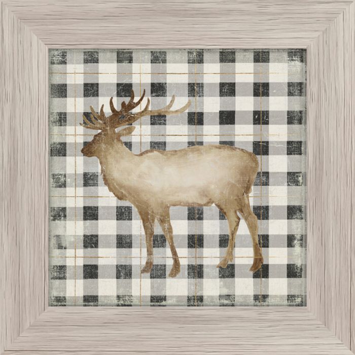 Reindeer Checkered Cloth I