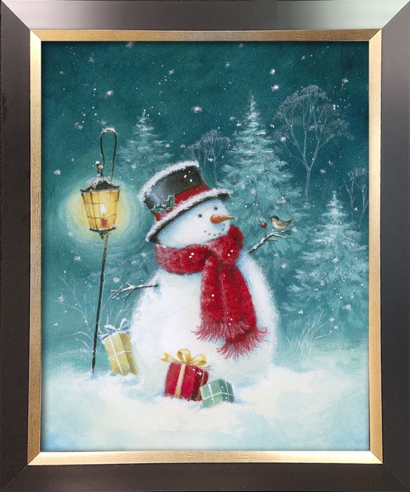 Snowman and Friend