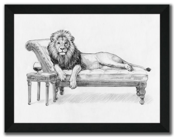 Lounging Beasts I