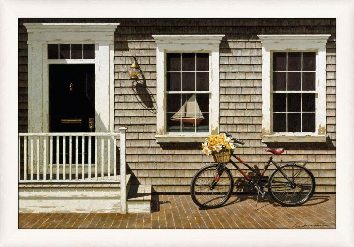 Bicycle Basket of Flowers