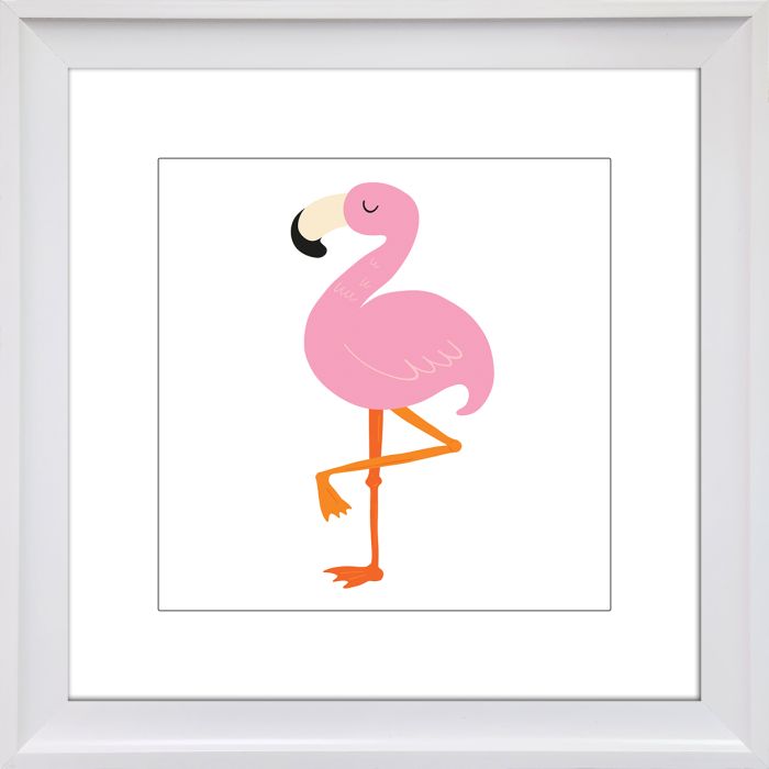 Wonky Jungle Flamingo 2
