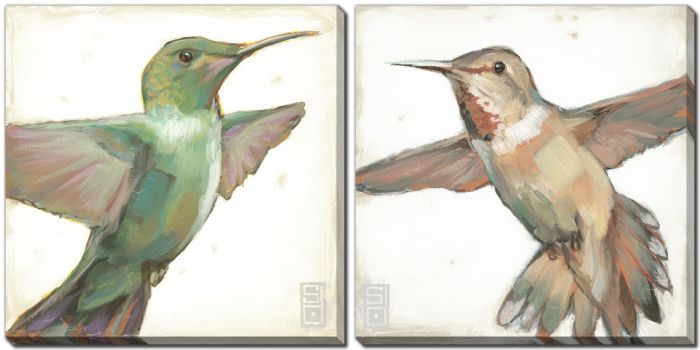 Hummingbird Set of 2