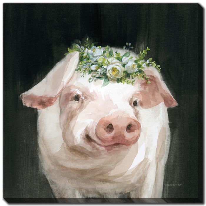 Floral Piglet