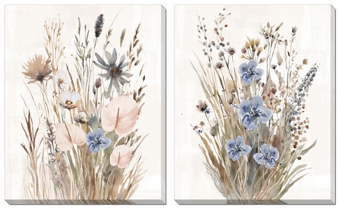 Wild Grasses Set of 2