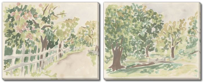 Rural Scenes Set of 2
