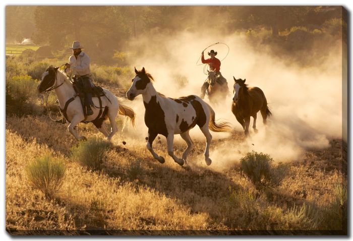 Two Western Cowboys 