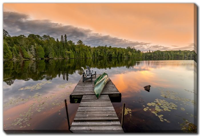 Green Canoe Haliburton Highlands