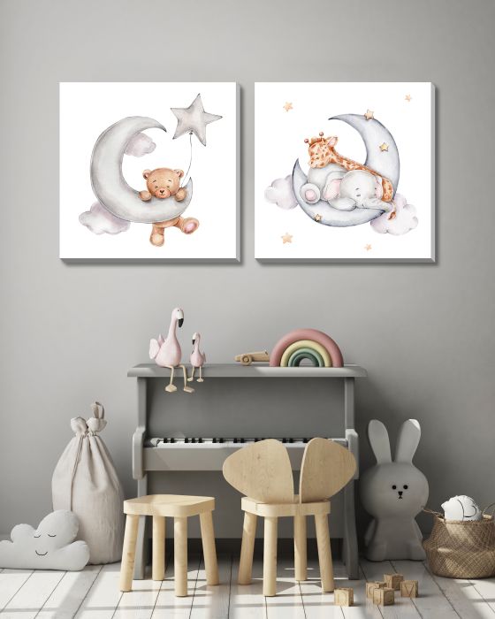 Bear On Moon