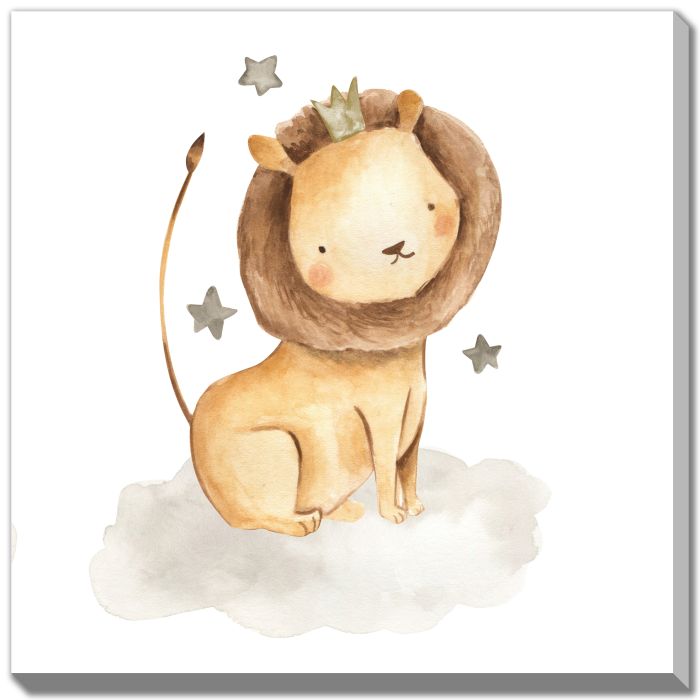 Lion With Stars