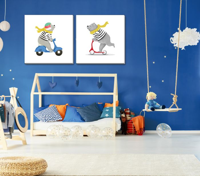 Bear On Scooter 2