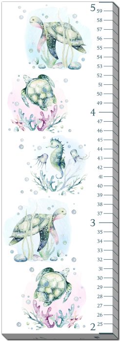 Turtles And Sea Horses Growth Chart