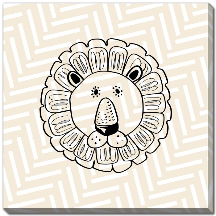 Safari Lion Chevron