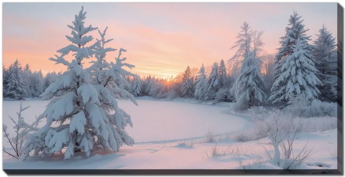 Warm Winter Sunset