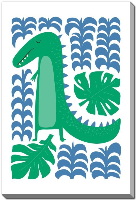 Wonky Jungle Alligator