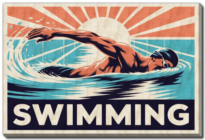 Swimming Vintage