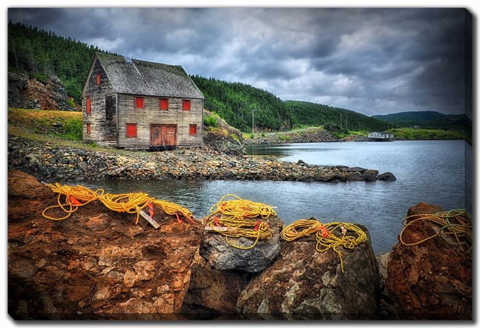 Yellow Rope Red Windows