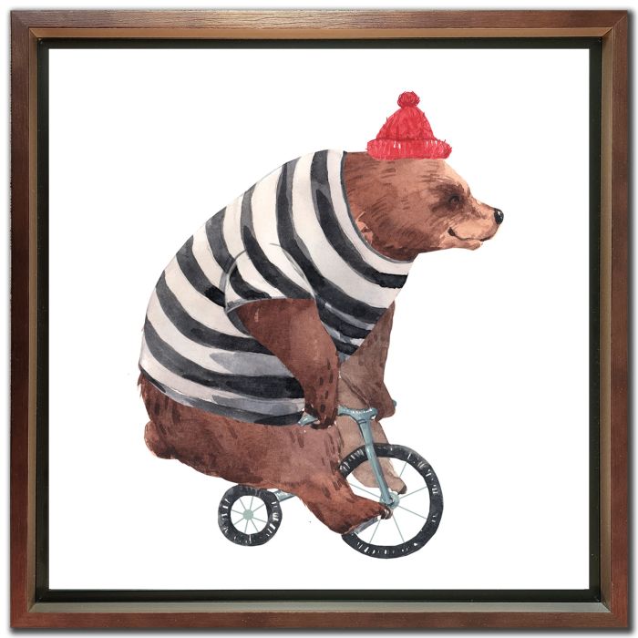 Bear On A Bike