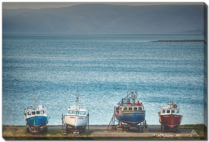 Grounded Boats 