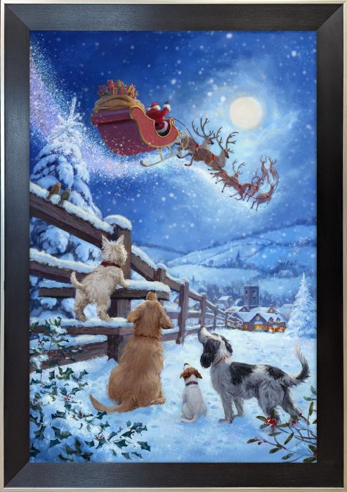 Christmas Sleigh Dogs