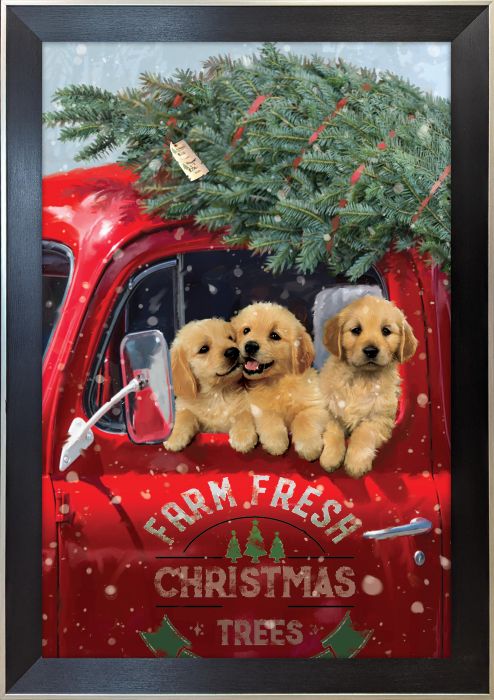 Christmas Tree Puppies