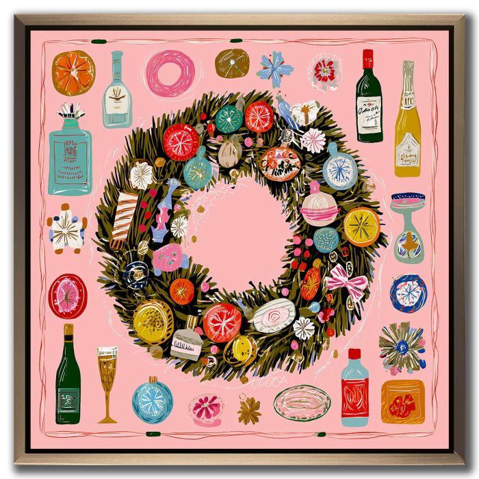 Painted Wreath