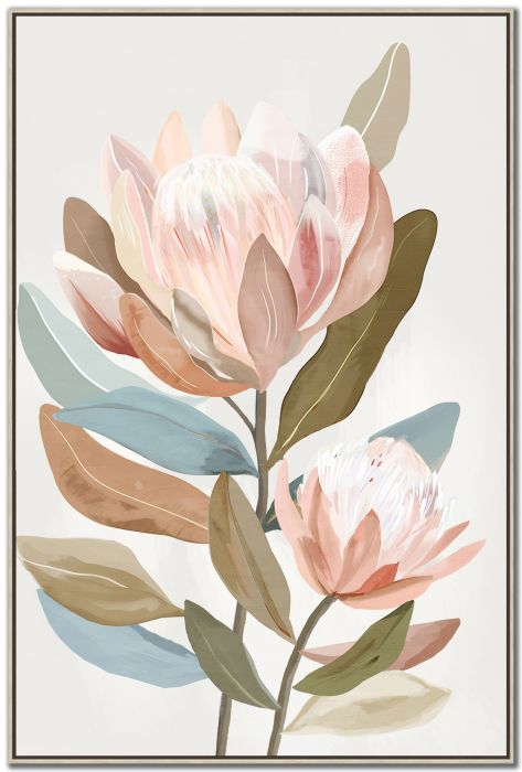 Pastel Proteas II