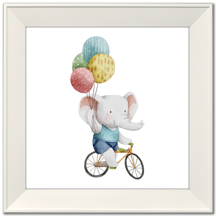 Elephant Rides Bicycle