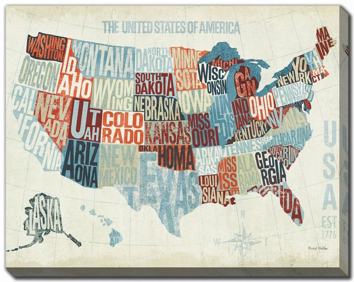 Modern Map USA