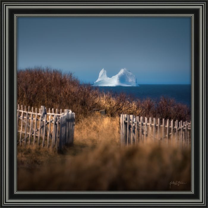 Fence Blue Sky Iceberg