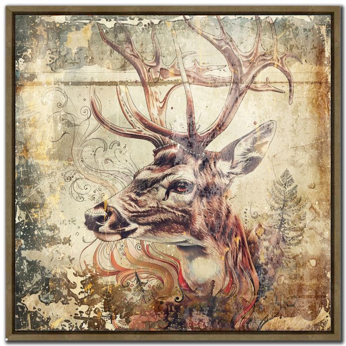 Deer Vintage Illustration I