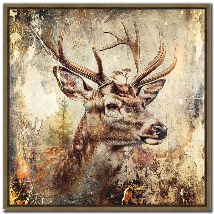 Deer Vintage Illustration II