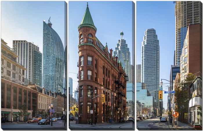 Flatiron Building in Toronto