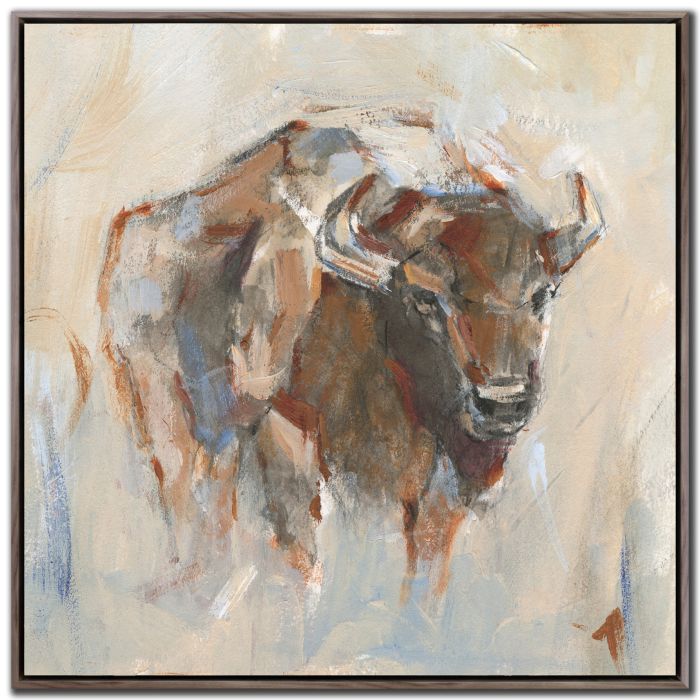 Pastel Bison I