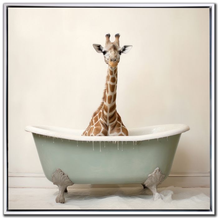 Bathroom Giraffe Joy