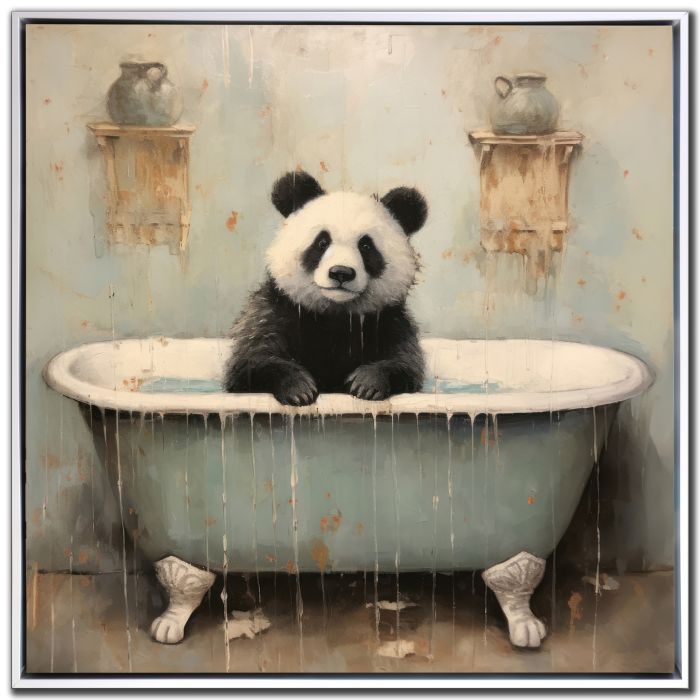 Bathroom Panda Joy