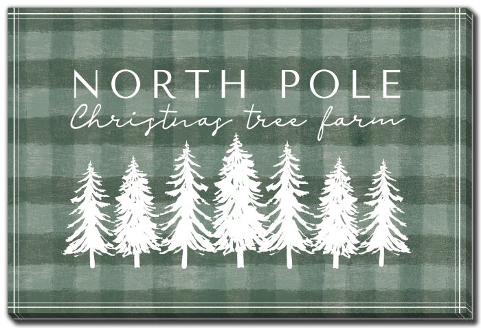 North Pole Christmas Tree