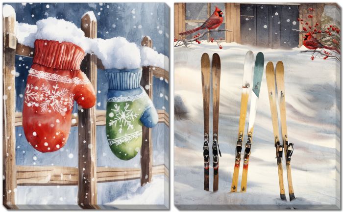 Winter Charm Set Of 2