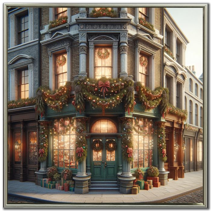 Christmas Storefront