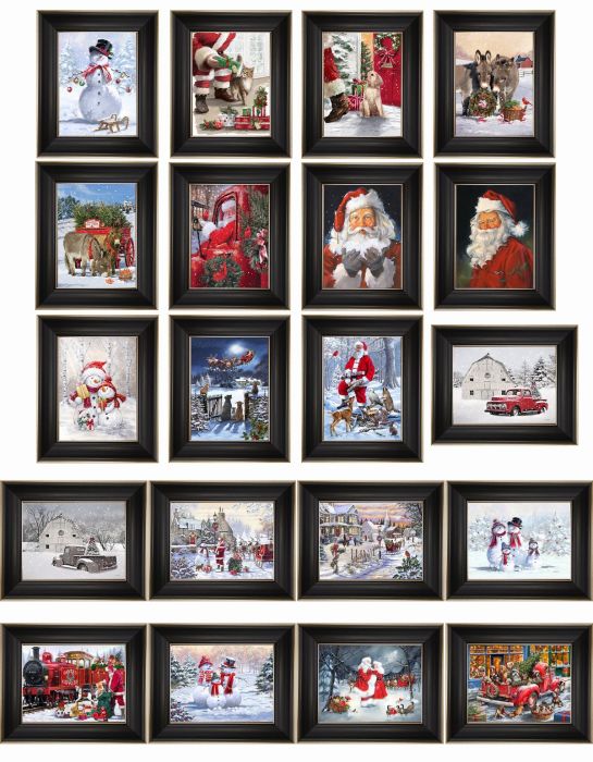 Framed Christmas 6x8 Assorted PrePack