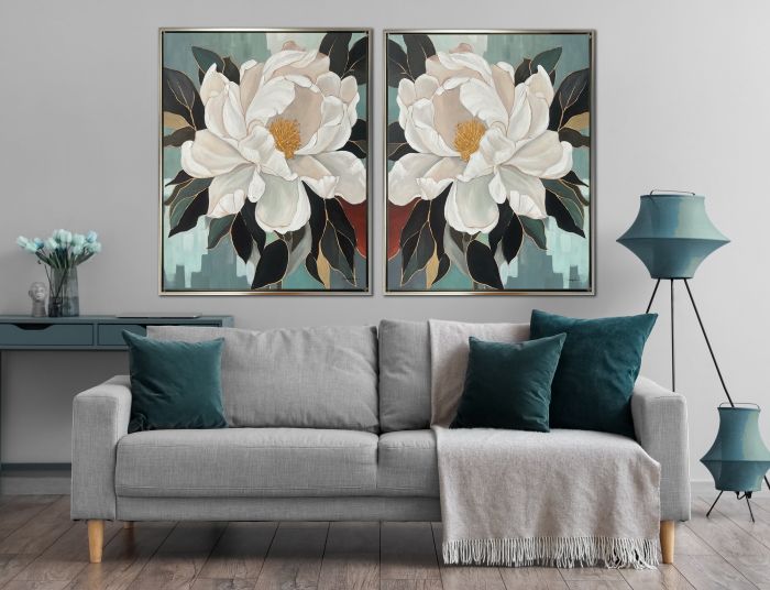Pure White Set of 2