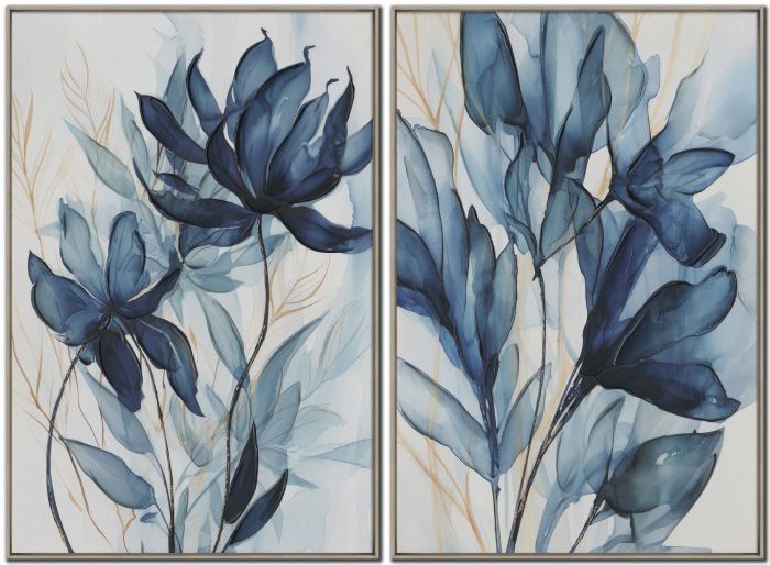 Indigo Elegance Set of 2