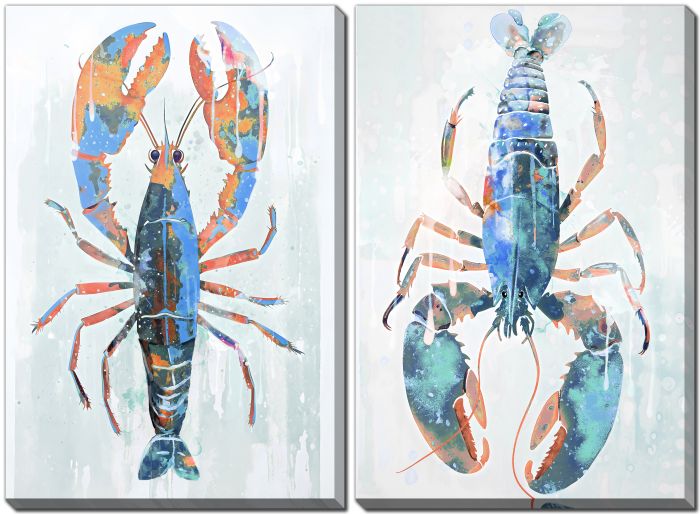 Mosaic Lobster Set of 2