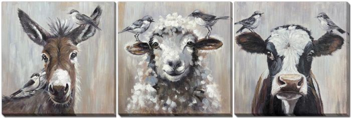 Feathered Friends Set of 3