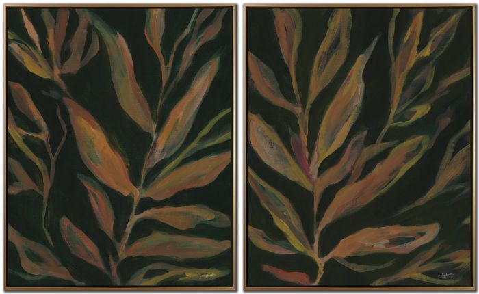 Midnight Foliage Set of 2